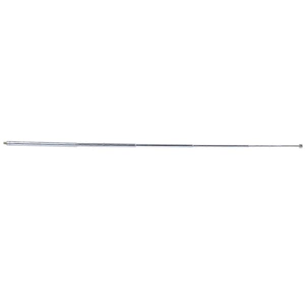 2x RC-modellbil 5 Silver 5 Sektioner 3 mm Extern Gängad Utbyggbar Antenna