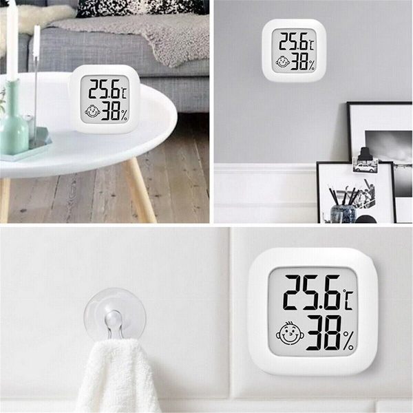 Digital termo-hygrometer termometer luftfuktighet temperaturmätare