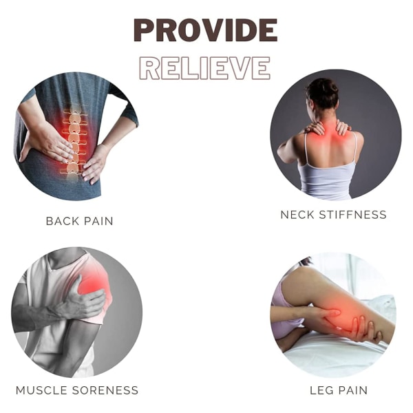 Hård taggig massageboll för smärtlindring - Zonterapi, nacke -