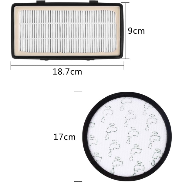 Filter till Rowenta X-Trem Power Cyclonic RO69XX modell dammsugare