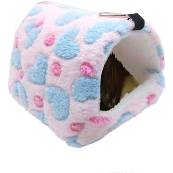 Varmt hamsterbo för vintern, mjuk hamster, hängmatta