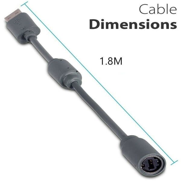 Brytkabel USB-kabel för Xbox 360 trådbunden handkontroll