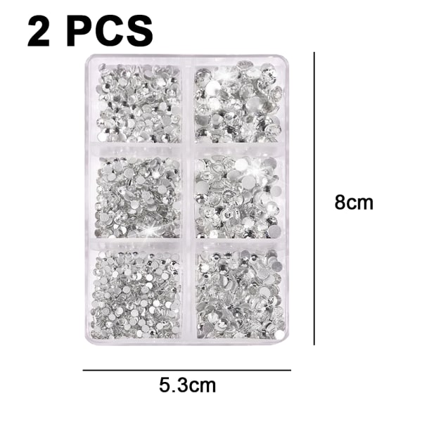 Kristall Flatback Rhinestones, för kläder skor hantverk smink nagelkonst och DIY dekorationer