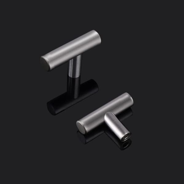 Køkkenmøbelhåndtag. 50 mm diameter rustfrit stål T-bar, f