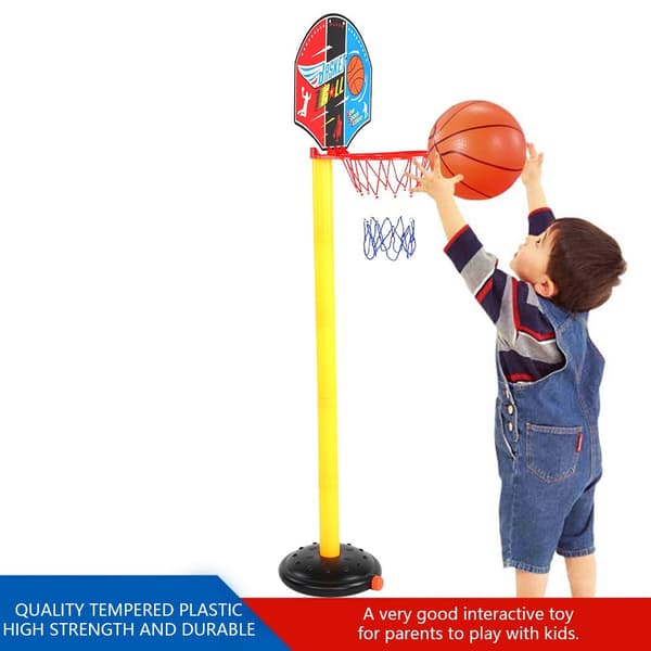 Indendørs Udendørs Børn Mini Basketball System Bagplade Bold Sæt Børn Legetøj Sæt