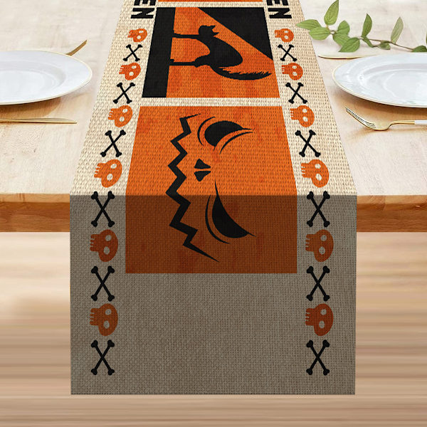 Vannfarge Oransje Gresskar Hule Squash Thanksgiving Bord