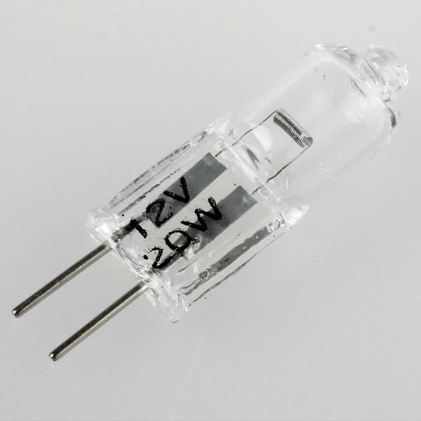 10 stk. G4 20W 12V Klar Halogen Kapsel Pære