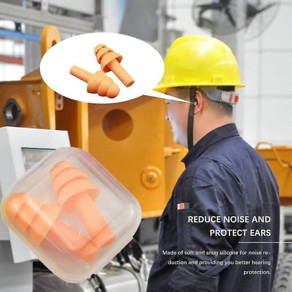Julgransformade brusreducerande öronproppar (M+FH0303, 5 stycken)