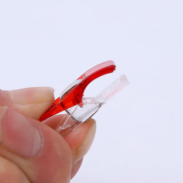 Gule 50 STK Syklips, Multifunksjonelle Syklips, DIY Cli