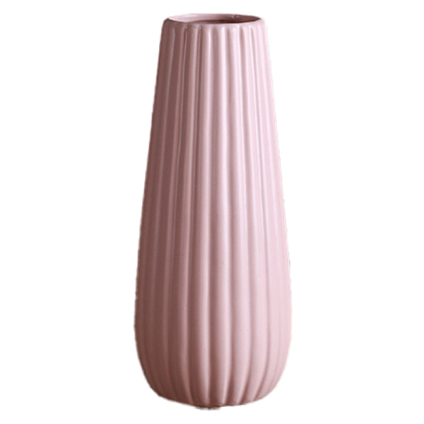 Keramisk vas, modern heminredning porslinsvas blomstervas,