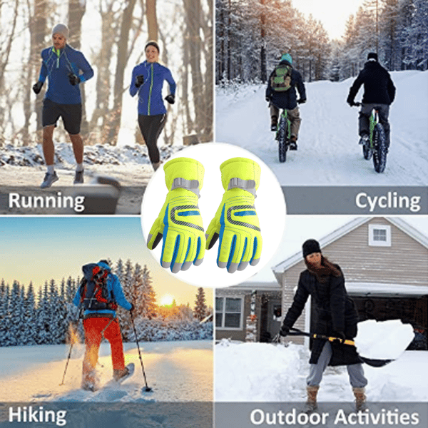 Unisex Vanntette Vindtette Vinter Varme Snøbrett Skihansker