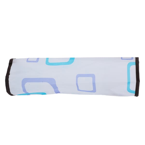 42x18cm Opbevaringspose til Små Ting Stor Kapacitet Bærbar Polyester Affaldspose Container til Camping Hvid