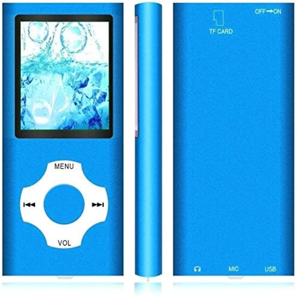 MP3-spiller / MP4-spiller, Hotechs MP3-musikkspiller med 32 GB minne