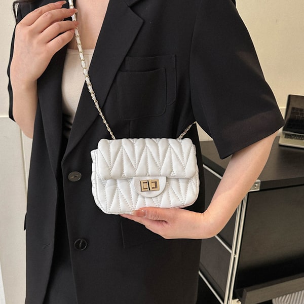 Ny fashion enkel budväska enkel axelväska liten väska