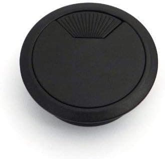 10 x Kabelgenomföring Svart Kabelpassage Diameter 60 mm