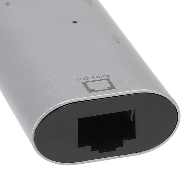 JORINDO Ethernet-adapter 3 i 1 10/100/1000 Mbps PD Snabbladdning USB till RJ45 Adapter för Windows/Android/OS X/iOS