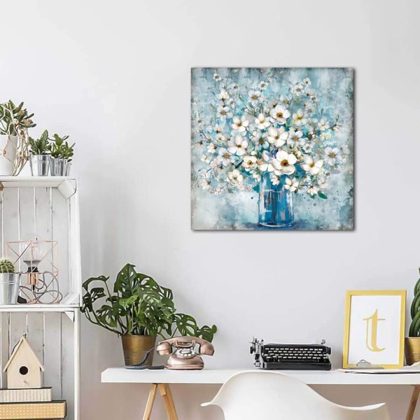 Badrumsdekor Canvas Väggkonst Inramad Väggdekoration Modern Gal