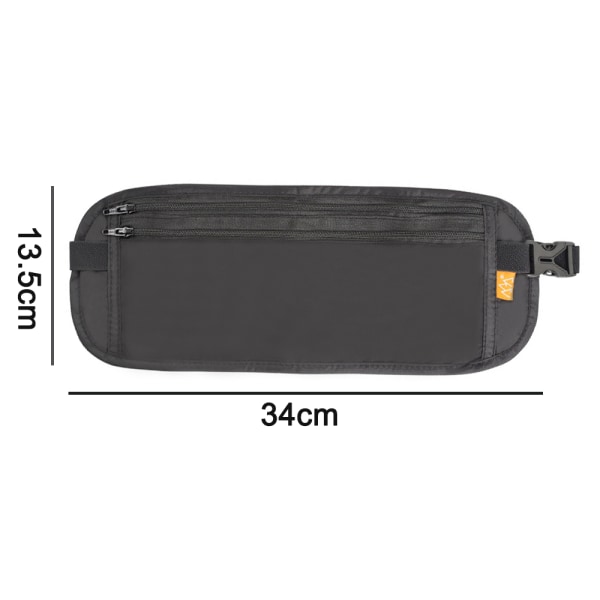 Pengabälte för resor - Slim Passport Holder Travel Pouch to