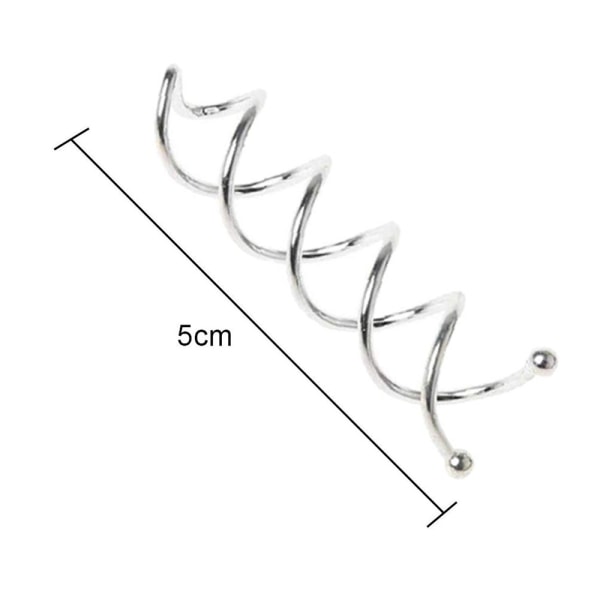 20 Spiral Hårnåler Twist Klips Runde Hårklips Hårstyling Sp