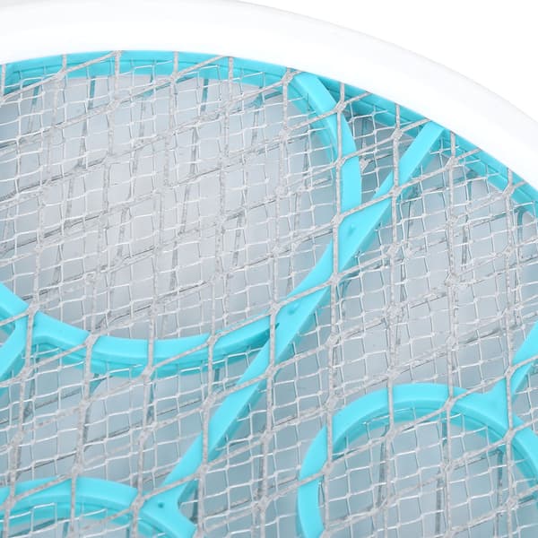 Handhållen LED elektrisk myggflugsmälla Zapper Killer Bug Insect Racket USB-laddning