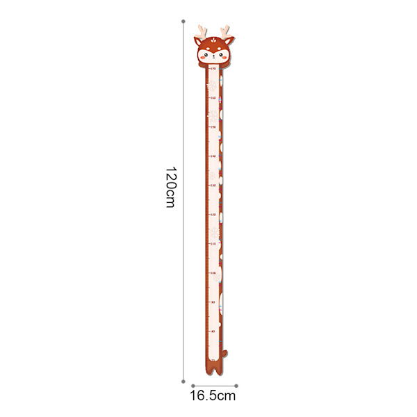 Høydediagramklistremerker for barnerom Veggdekorasjon Avtakbar Måling