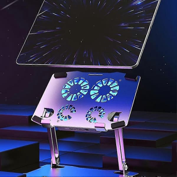 Justerbar Stativ Gaming Køler Til Pc Støttestativ Køleventilator Pad Holder Base