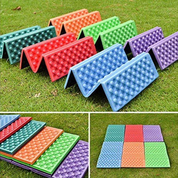 2-pack hopfällbar sittdyna sittunderlag termisk dyna