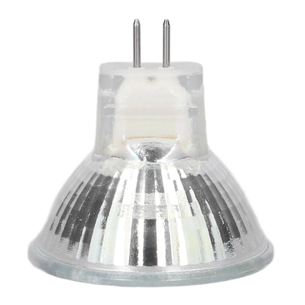 4 stk. MR11 LED Spotlys Pære med Dobbelt Nålebase 360° Varmeafledning 3W 12 LED Pære Varmt Hvid
