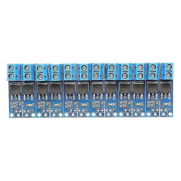 12st DC 5V-36V 400W Mos Fet Trigger Switch Board PWM Justering Elektronisk Switch Kontrollkort Mo