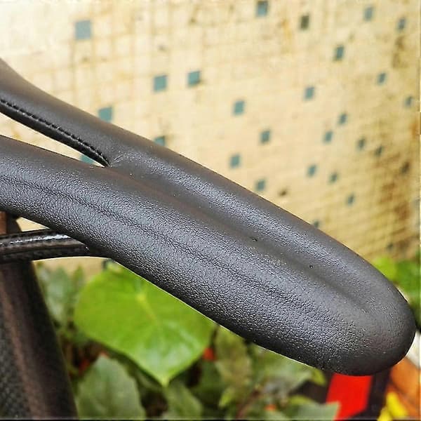 Cykel Mountainbike Full Kolfiber Kudde Kolfiberbåge Sadel Lättvikt
