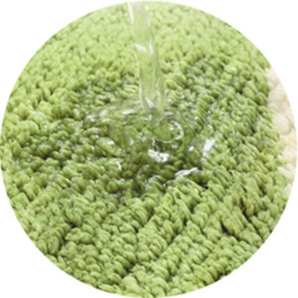 Leaves Mikrofiber Stærk Vandabsorption Grøn Bademåtte Tårn