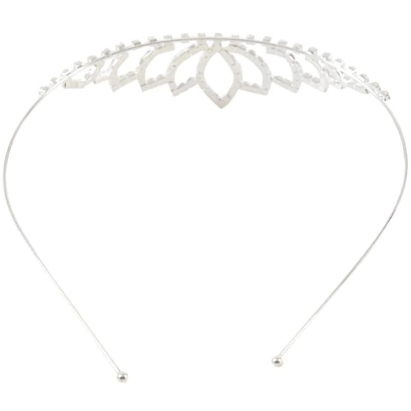 2x Bryllup Kvinder Pige Rhinestone Hårbøjle Hoved Krone Prinsesse Smykker