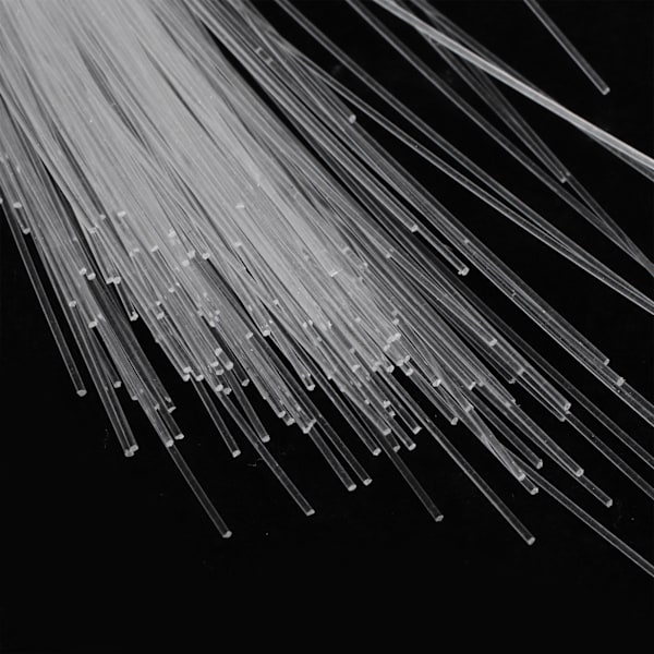 200 st 3 meter optisk fiberkabel PMMA plast glödande optisk fiber gardin dekoration
