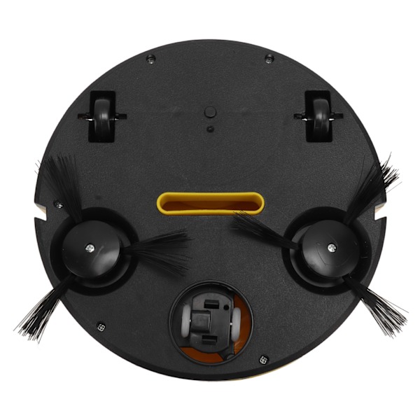 Robotstøvsuger Multifunktionel USB Opladning Mini Smart Fejende Robot til Trægulv Fliser Tæppe Sort
