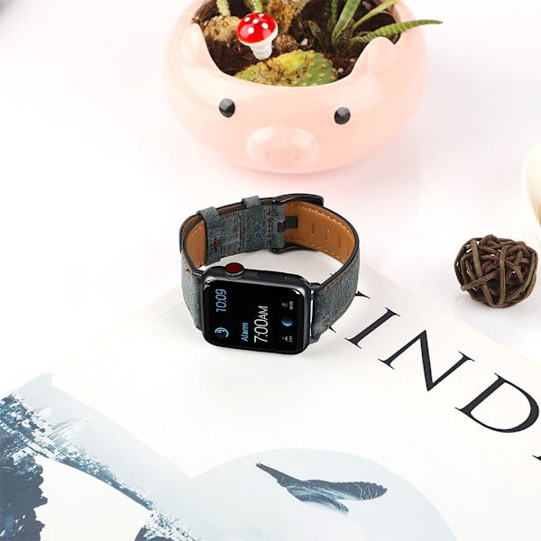 Kompatibel med Apple Watch Rem 38-40mm /42-44mm, Ægte