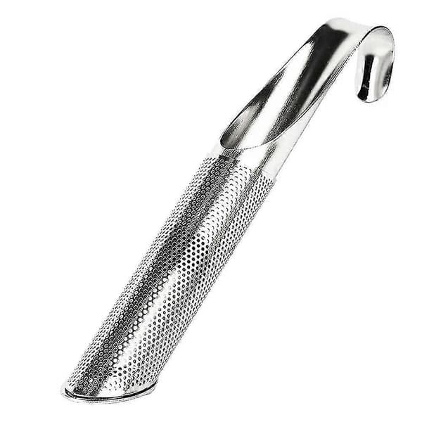 Tesi av rustfritt stål, te-diffuser te-infuser for løs te, kaffe, krydder, langhåndtaks T