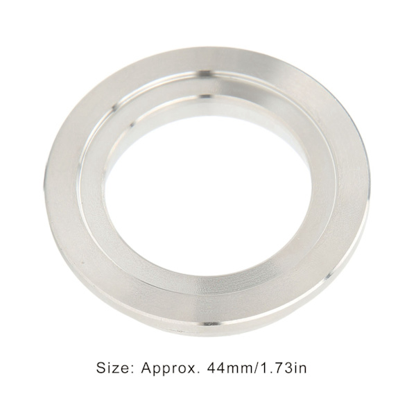 44mm Avgasningsventil Inloppsflang 304 Rostfritt Stål Svets V-Band Flang Ersättning för Tial MV‑R Inloppssida