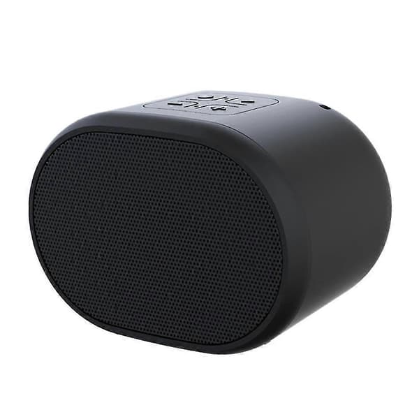 B62 Trådløs Bluetooth Høyttaler Tws Subwoofer Mini Høyttaler Svart