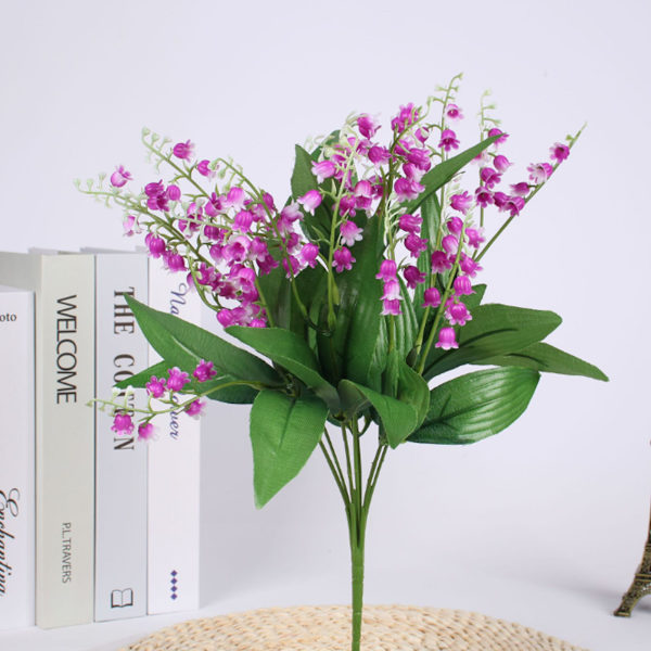 2 buketter konstgjorda blommor utomhus UV-beständiga konstgjorda blommor