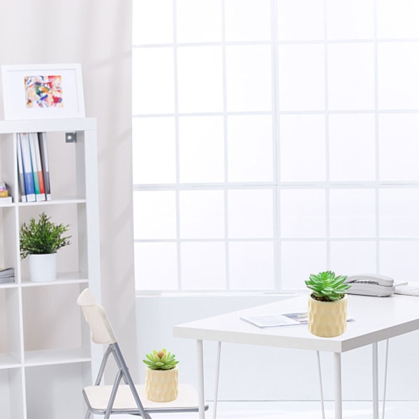 2 kpl keinotekoisia kukkia, simuloitu mehikasvi bonsai, muodikkaat