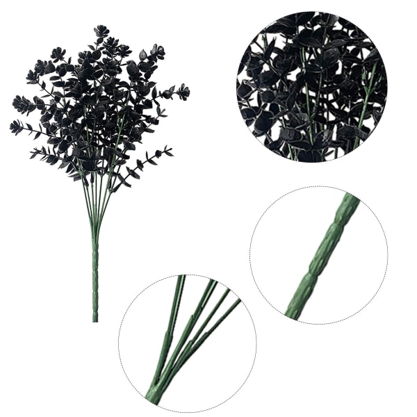2 stk. kunstige eukalyptusblade