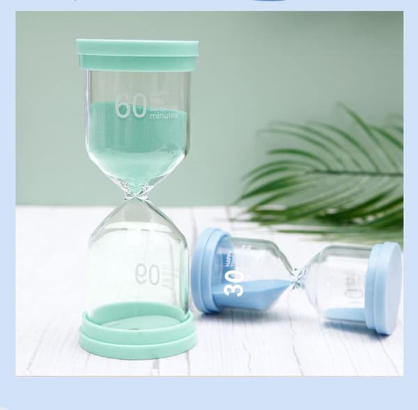 Timeglas Timer 60 Minutter Grønt Timeglas sandur til børn c