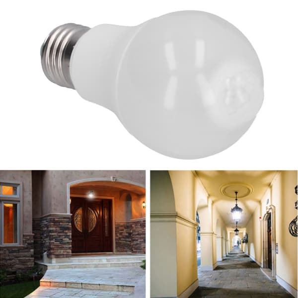 LED-lampa med PIR-rörelsesensor för korridor, sovrum, trappa, hall, 85-265 V, ren vit