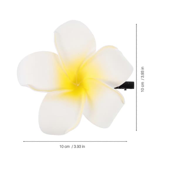 Dame Jenter Plumeria Hårspenne Hårnål Hodeplagg (Gul)