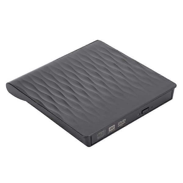 Ekstern USB 3.0 DVD RW CD Writer Slim Carbon Grain Drev Brænder Læser Afspiller Til PC Laptop Optica