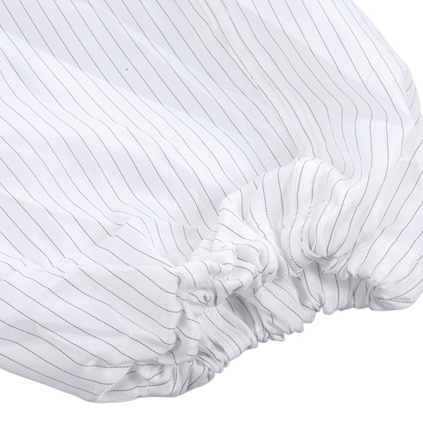 Skyddande Overalls Polyester Statisk Resistent Dammsäker Partikelsäker Arbetskläder för SMT Verkstad 2XL