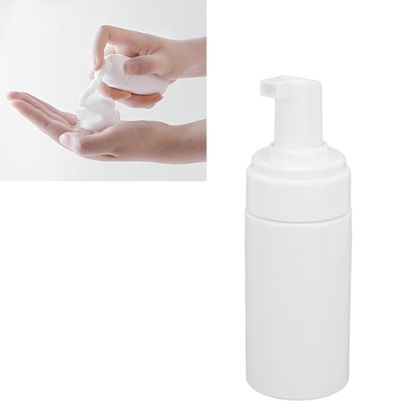 100 ml tom vakuumemulsionsflaska plastskum mousse pumpflaska rese kosmetisk sminkbehållare