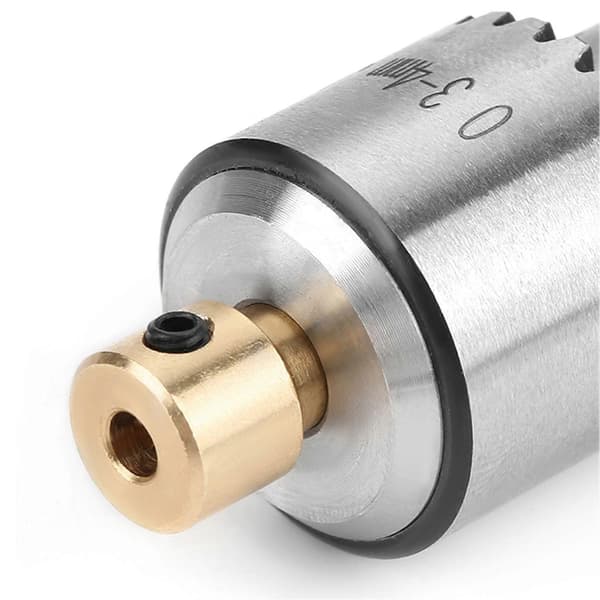 Micro 0,3-4 mm JTO konisk borrchuck och nyckel för svarv och elektrisk borrmaskin