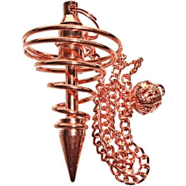 Kobberbelagt Vortex Point Pendul for Divinasjon og Healing