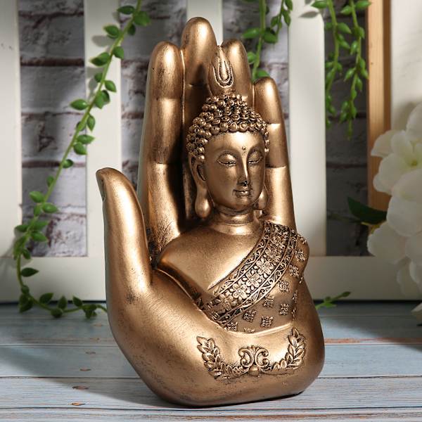 Kotitalouden Antiikkihartsi Buddha -patsas Koriste Taidekäsityö Toimiston Työpöydän Koristetarvikkeet